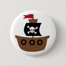 Recherche de bateau de pirates badges Anniversaire