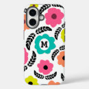 Recherche de fleurs lumineuses iphone coques Couleurs vives