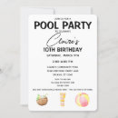 Recherche de adult pool party invitations Pour elle