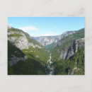 Recherche de vallée de yosemite cartes postales Cascade