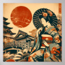 Zoek naar oude japanse posters Geisha