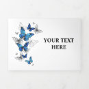 Recherche de morpho vœux cartes Papillon
