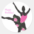Recherche de ballerine rose autocollants Fleur