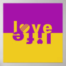 Recherche de vie belle posters Minimaliste