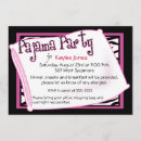 Recherche de partie de pyjama invitations Rose