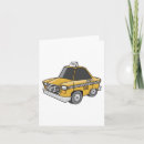 Zoek naar gele taxi kaarten Taxichauffeur