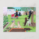 Recherche de peinture de labrador cartes postales Extracteur