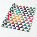Zoek naar driehoeken cadeaupapier Geometrisch