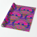 Zoek naar psychedelic cadeaupapier Blauw
