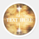 Recherche de symbole croisé autocollants Crucifix