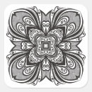 Recherche de coloriage autocollants Style de zen embrouillement
