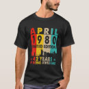 Recherche de april birthday tshirts Since