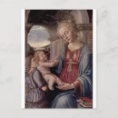 Recherche de lippi cartes postales Madonna