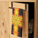 Zoek naar geometrische vormen keuken handdoeken Ontwerp