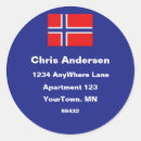 Recherche de drapeau de la norvège autocollants Norge