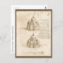 Recherche de dessin da vinci cartes postales Croquis