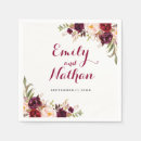 Zoek naar rode bloemen servetten Floreel