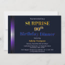 Recherche de blue and purple invitations Élégant