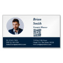 Recherche de planificateurs financier cartes visite Customer