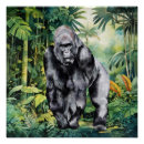 Recherche de gorilles posters Cool