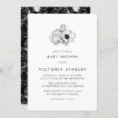 Zoek naar vintage floral baby shower invitations Botanisch