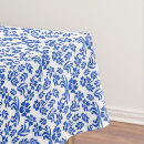 Recherche de damassé blanche bleue Chic