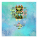 Recherche de dragons mignons posters Pour enfants