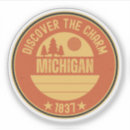 Recherche de michigan autocollants Traverser la ville