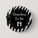 Recherche de rayures de zèbre badges Noir et blanc