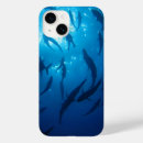 Recherche de fond marin iphone coques Bleu