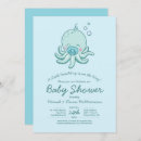 Recherche de octopus baby shower invitations Mignon