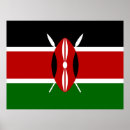 Recherche de nairobi posters Drapeau kenyan