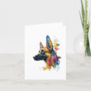 Recherche de malinois vœux cartes Belge