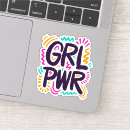 Recherche de girl power autocollants Féminisme