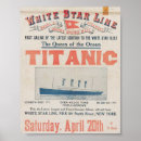 Recherche de titanic posters Vintage