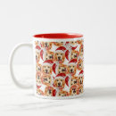 Recherche de noël de golden retriever tasses Récupérateur doré