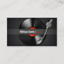 Recherche de vinyle cartes visite Disc jockey