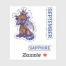 Recherche de saphir autocollants Septembre