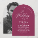 Recherche de fuchsia invitations Classique