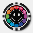 Zoek naar glimlach pokerchips Plezier