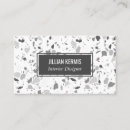 Recherche de gris gris blanc noir cartes visite Minimaliste