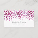 Recherche de chrysanthème cartes visite Floral