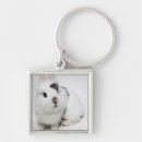 Recherche de le lapin blanc porteclés Noir