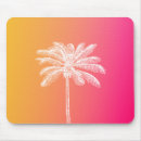 Recherche de palmier tropical tapis souris Coucher de soleil
