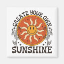 Recherche de visage souriant heureux magnets Rétro