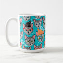 Recherche de noël de chat tasses Chaton mignon
