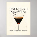 Recherche de cocktail martini posters Alcool