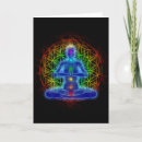 Recherche de vie yoga cartes postales Chakra