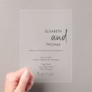 Recherche de simple élégant mariage invitations À élégantes