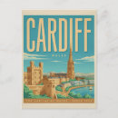 Recherche de château de cardiff cartes postales Pays de galles